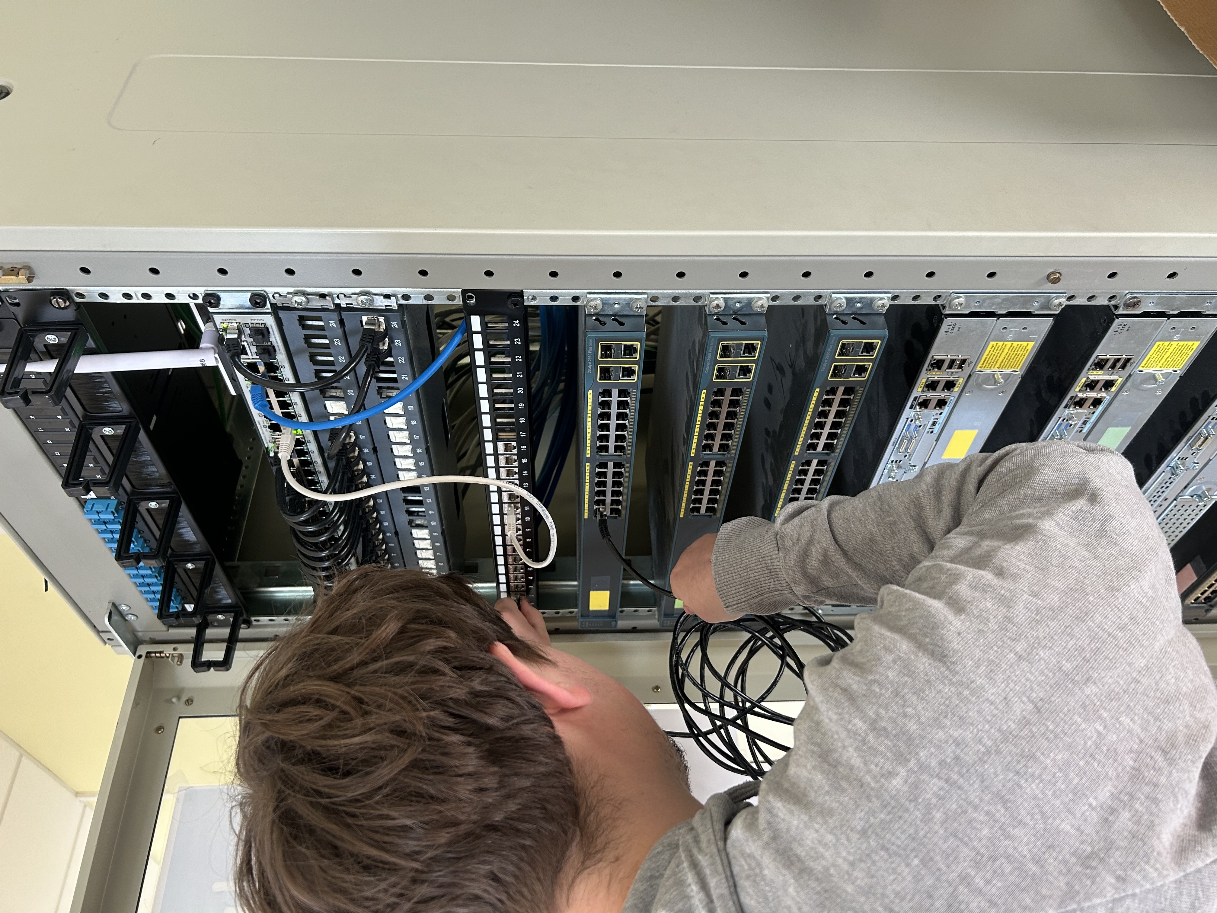 Dorian Giquel en contexte technique